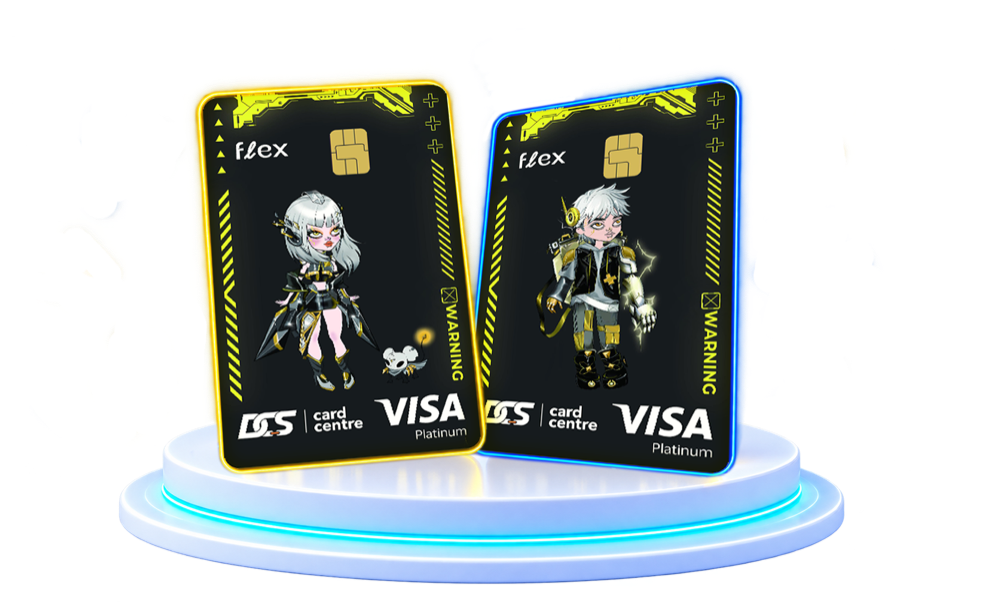 DCS Flex Visa Platinum Avatar Card designs