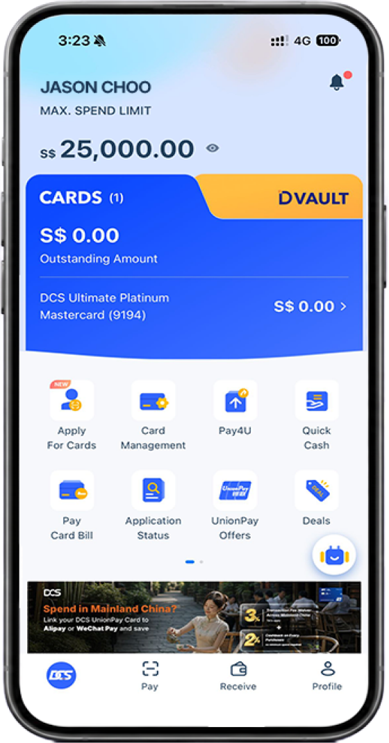 DCS Cards App