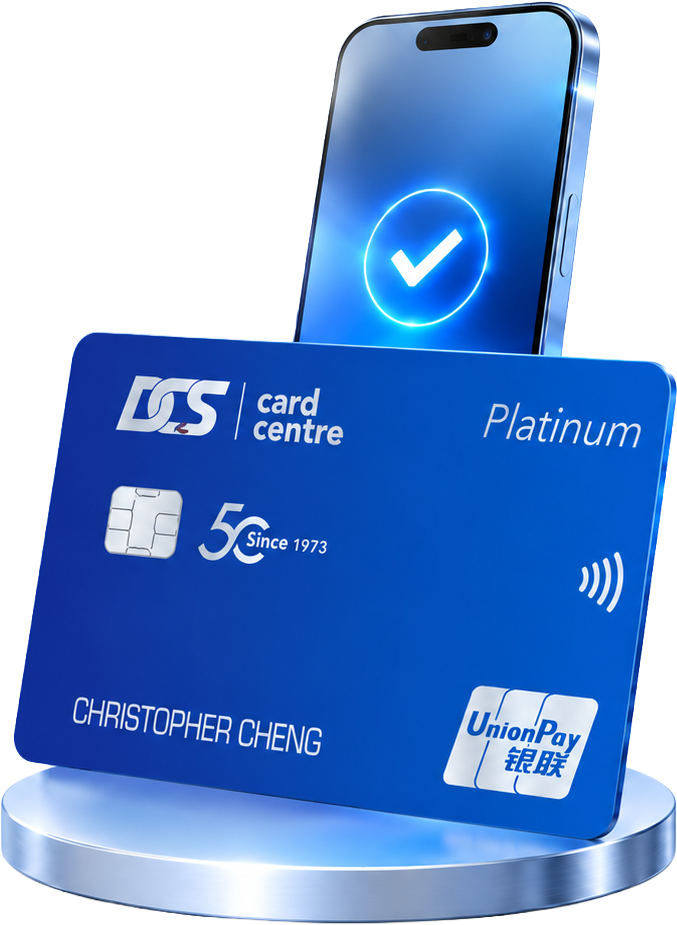 DCS Ultimate Platinum UnionPay Card with mobile approval