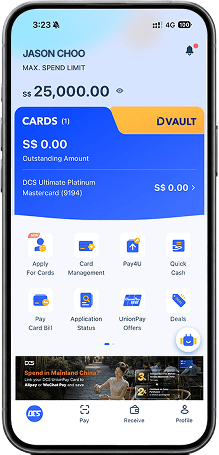 DCS Cards App